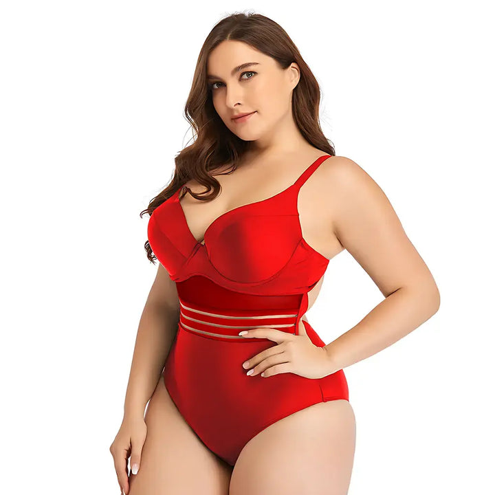 Maio-Plus-Size-Alta-Compressao-Disfarca-Barriga-Vermelho-Seascape-Serenity-03